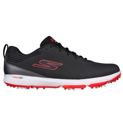 Skechers GO GOLF Pro 5 Mens 10 Black Lace Up Arch Fit Spiked Golf Shoes 214044 SKECHERS MENS GO GOLF PRO 5 HYPER ARCH FIT WATERPROOF SPIKED  main image 2