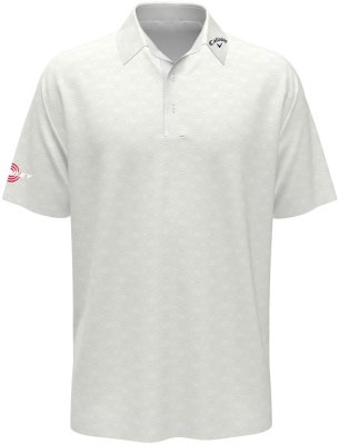 Callaway Odyssey Swingtech Solid Stretch Moisture Wicking Polo Shirt CGKBH010 100 Bright White