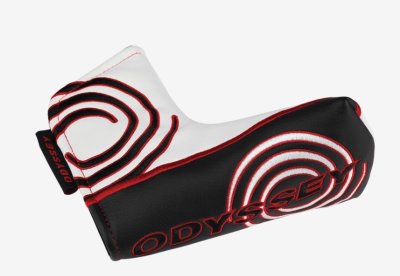 Odyssey Swirl Blade Putter Cover Tempest White