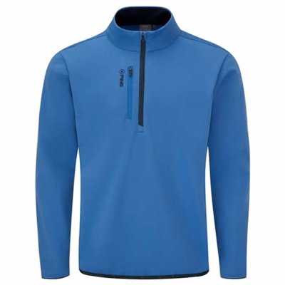 Ping Vigo Windproof Half Zip Jacket P03779 509 Bright Colbalt