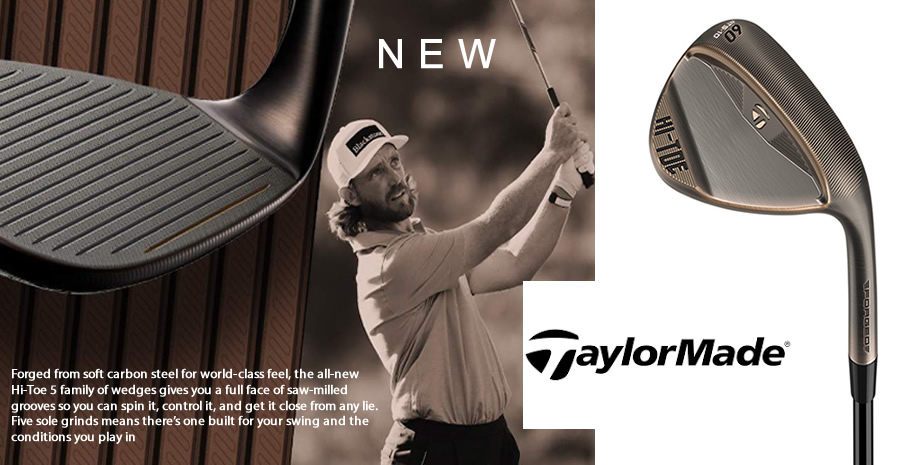 TAYLORMADE TOE 5 WEDGES