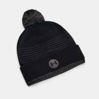 Under Armour Mens Truckstop Fleece Beanie 1365922 Black