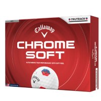 Callaway Chrome Soft TruTrack Golf Ball White 