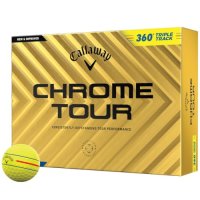 Callaway Chrome Tour Golf Ball 360 Triple track Yellow  