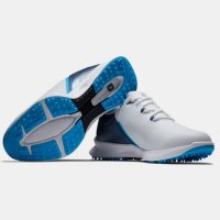 Footjoy Fuel Golf Shoes 2023 55454 White/Navy/Blue display picture 3