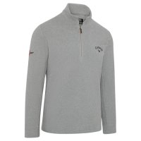 Callaway Odyssey Birdseye Jacquard Swing Tech Quarter Zip Jumper  CGKFG0D5GG 018 Concrete