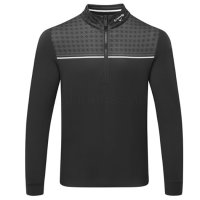 Callaway Odyssey Printed 1/4 Zip Jumper CGKSG0C7GG 002 Caviar