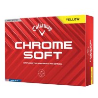 Callaway Chrome Soft Golf Ball  Yellow