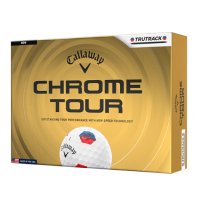 Callaway Chrome Tour Tru Track Golf Ball White NEW 
