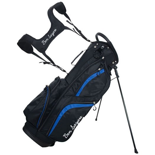 Ben Sayers DLX Stand Bag Black/Blue