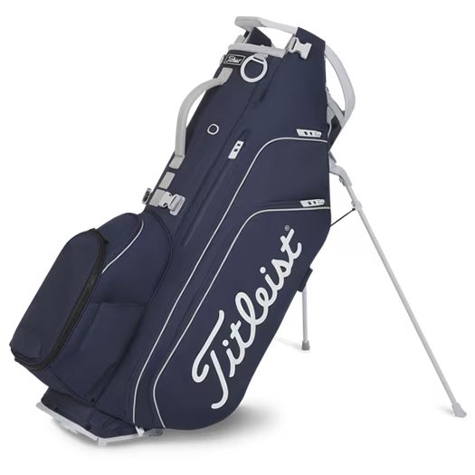 Titleist Hybrid 14 Stand Bag Navy/Marble + Free Towel